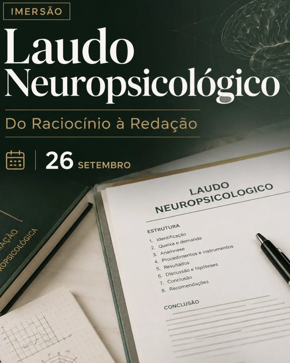 Imersão Laudo Neuropsicológico — Do Raciocínio à Redação